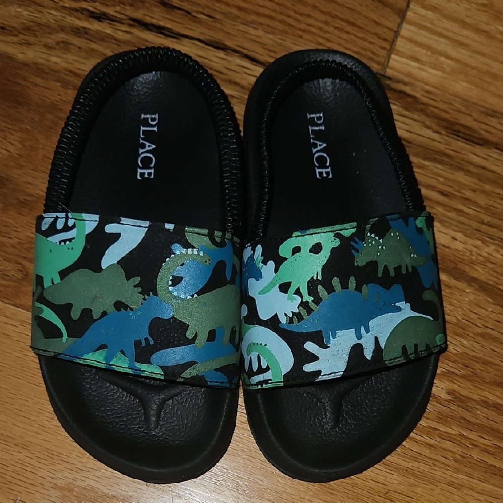 The Children's Place -  Dinosaur Slide Sandals